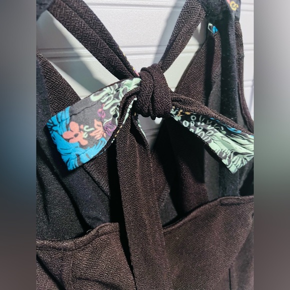 Free People Womens One Call Away Open Back V-Neck Halter Top Sz. Small EUC - Picture 4 of 12